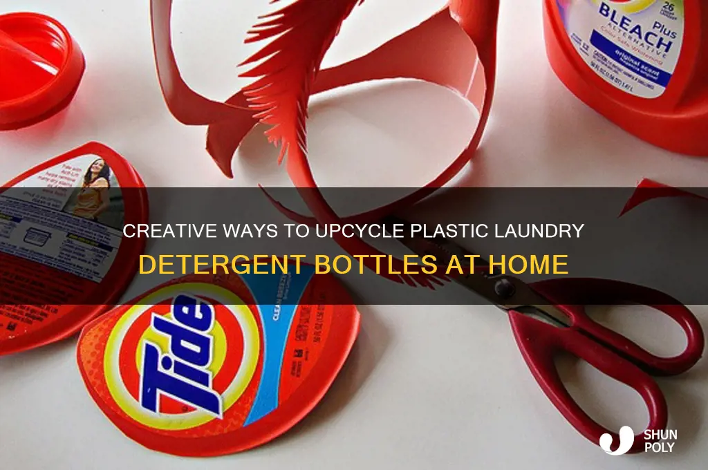 what to do with plastic laundry detergent bottles