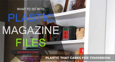 Creative Ways to Reuse Plastic Magazine Files