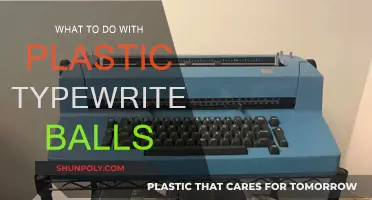 Creative Ways to Reuse Plastic Typewriter Balls
