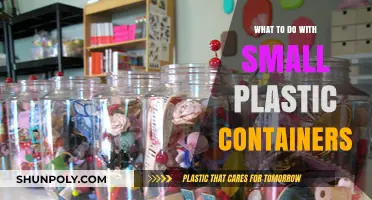 Creative Ways to Reuse Small Plastic Containers