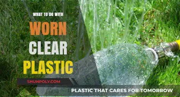 Creative Ways to Repurpose and Recycle Worn Clear Plastic Items