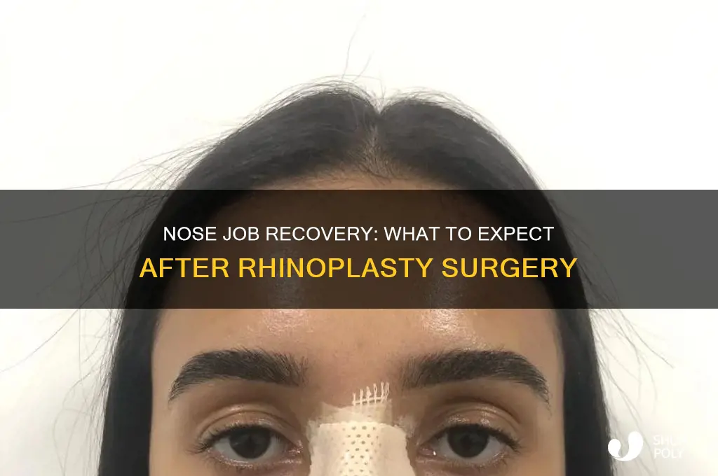 what to expect after nose plastic surgery
