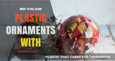 Creative Filler Ideas for Clear Plastic Ornaments: DIY Decor Inspiration