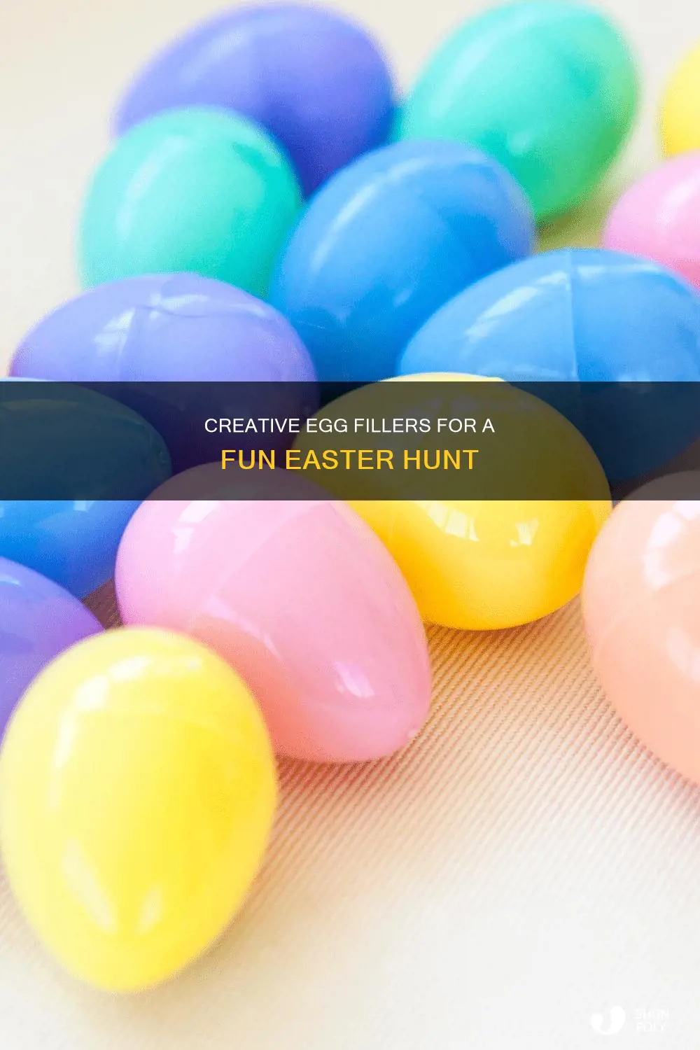 what to fill plastic eggs with