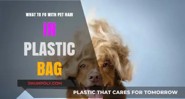 Creative Ways to Reuse Pet Hair Collected in Plastic Bags