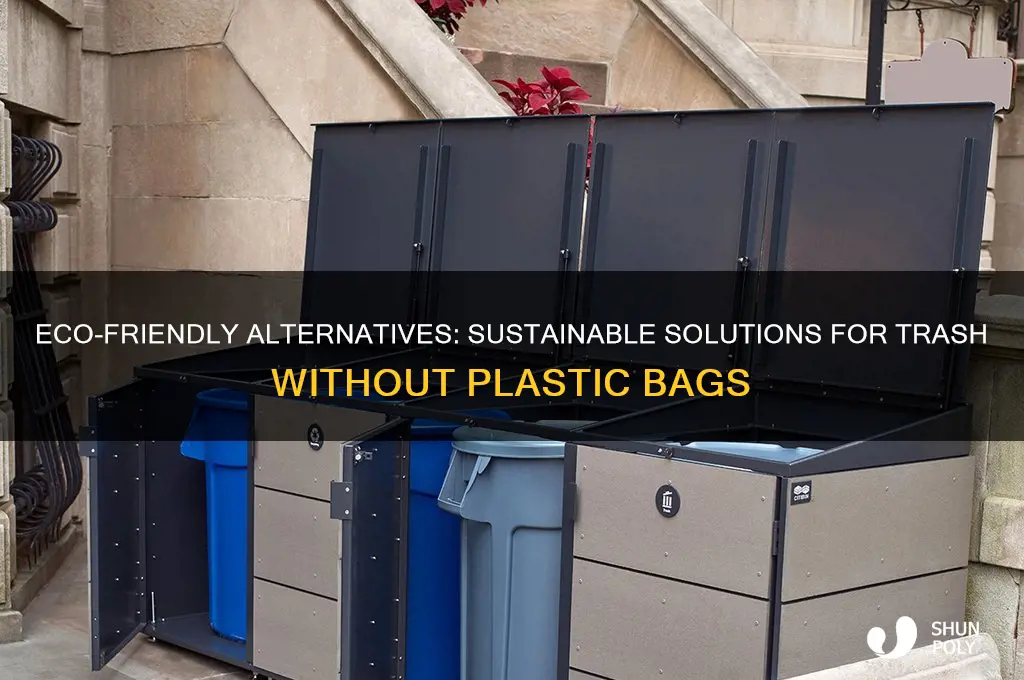what to hold trash when refusing all the plastic bags