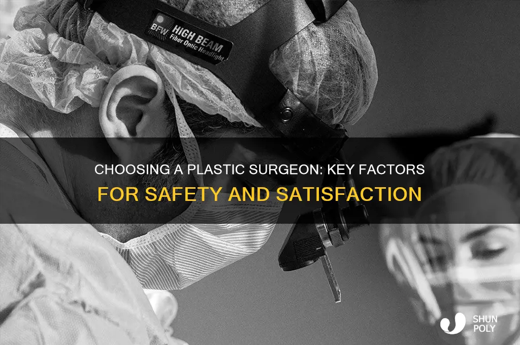 what to look for in a plastic surgeon