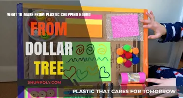 Creative DIY Projects Using Dollar Tree Plastic Chopping Boards