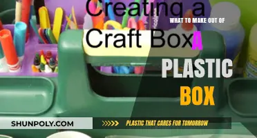 Creative DIY Ideas: Transforming Plastic Boxes into Functional Crafts