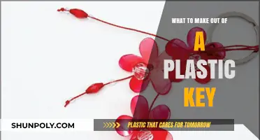 Creative DIY Ideas: Transforming a Plastic Key into Useful Crafts
