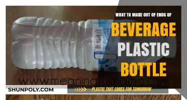 Creative Reuse Ideas: Transforming Plastic Bottle Ends into Useful Crafts