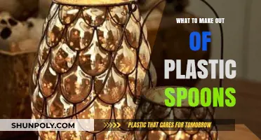 Creative DIY Projects: Transforming Plastic Spoons into Functional Art