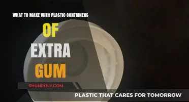 Creative Ways to Upcycle Extra Gum Containers