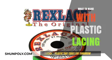Creative Crafts: Fun and Easy Projects Using Plastic Lacing