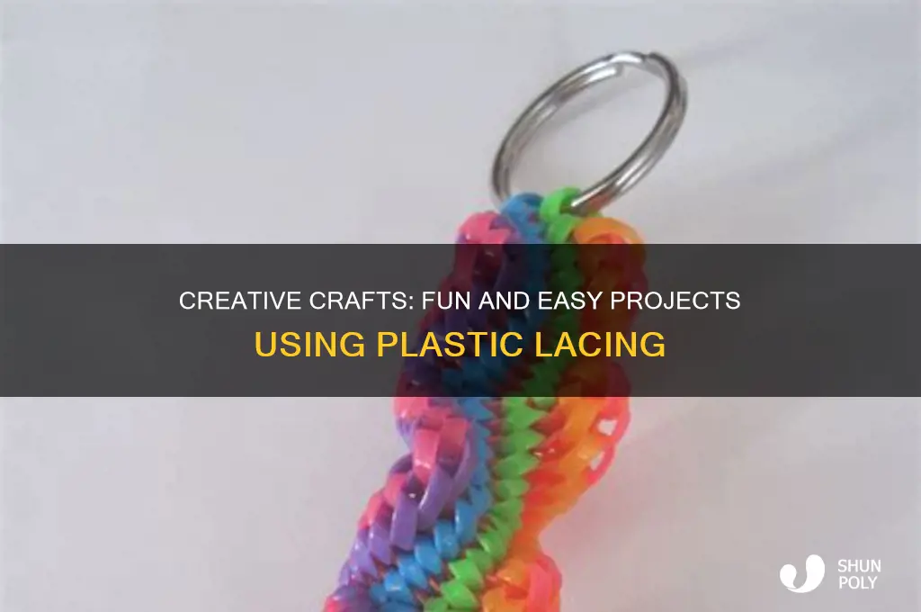 what to make with plastic lacing