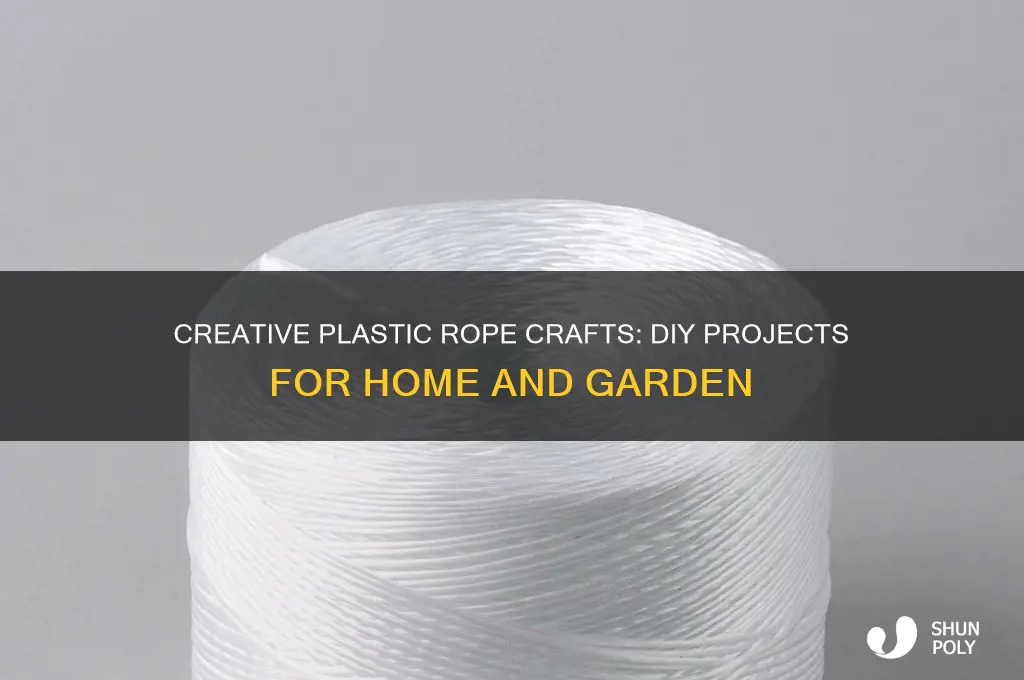 what to make with plastic rope
