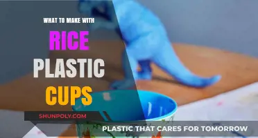 Creative Reuse Ideas: Transforming Rice Plastic Cups into Practical Crafts
