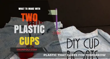 Creative DIY Projects: Fun Ideas Using Two Plastic Cups