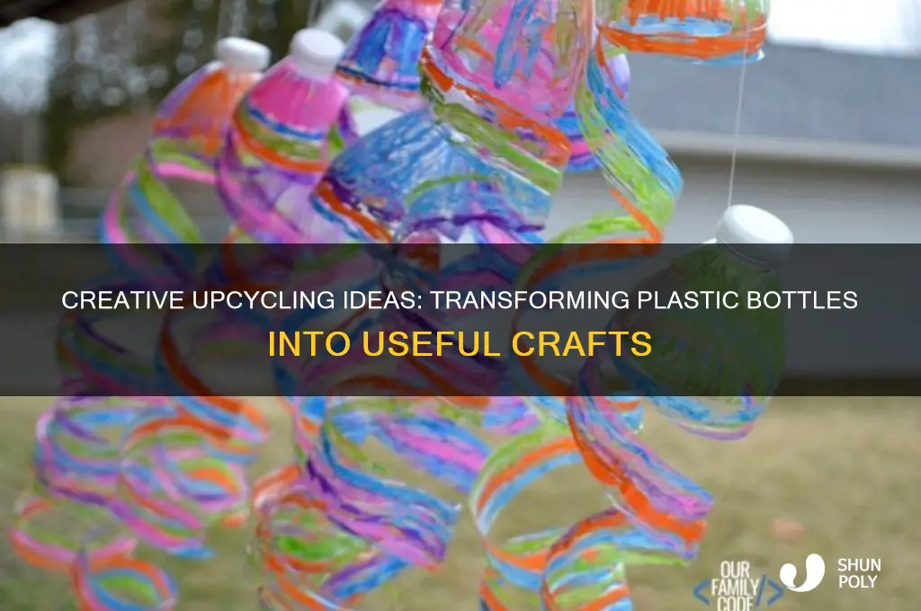 what to make with upcycle plastic bottle