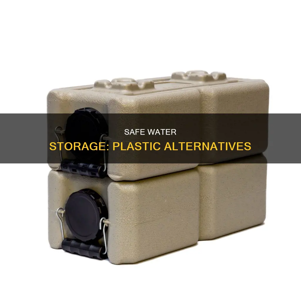 what to store water in beside plastic