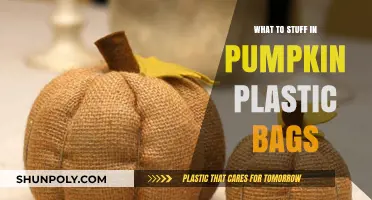 Creative Pumpkin Plastic Bag Stuffing Ideas for Spooky Season Fun