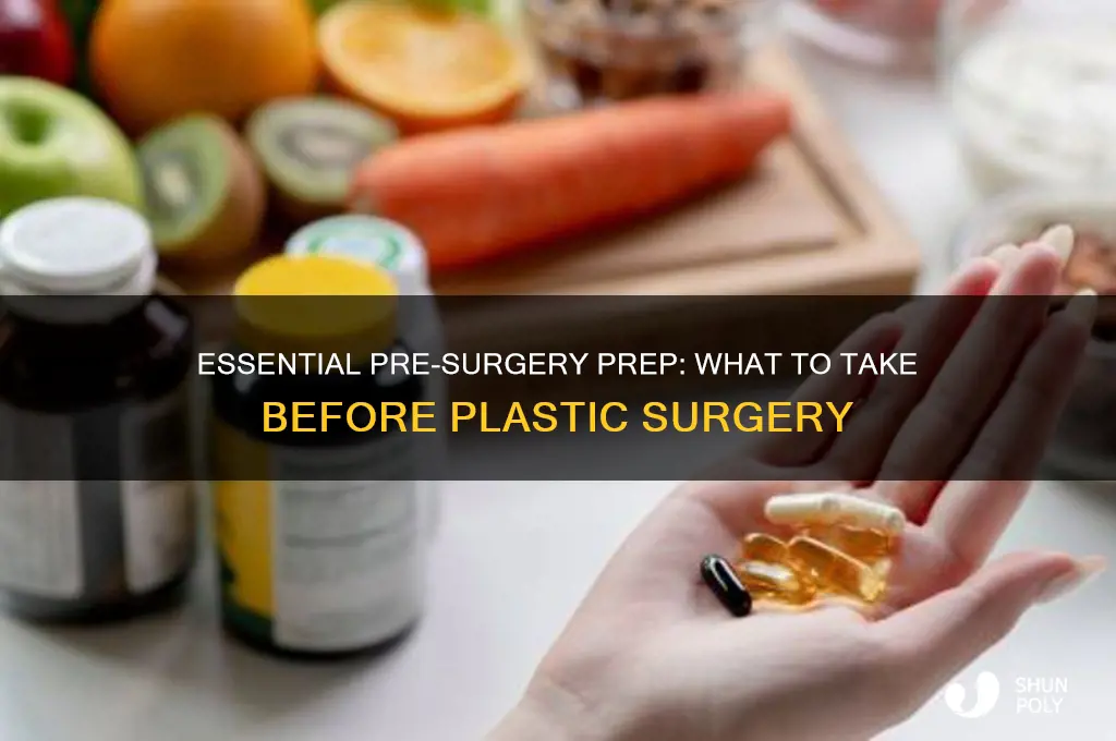 what to take before plastic surgery