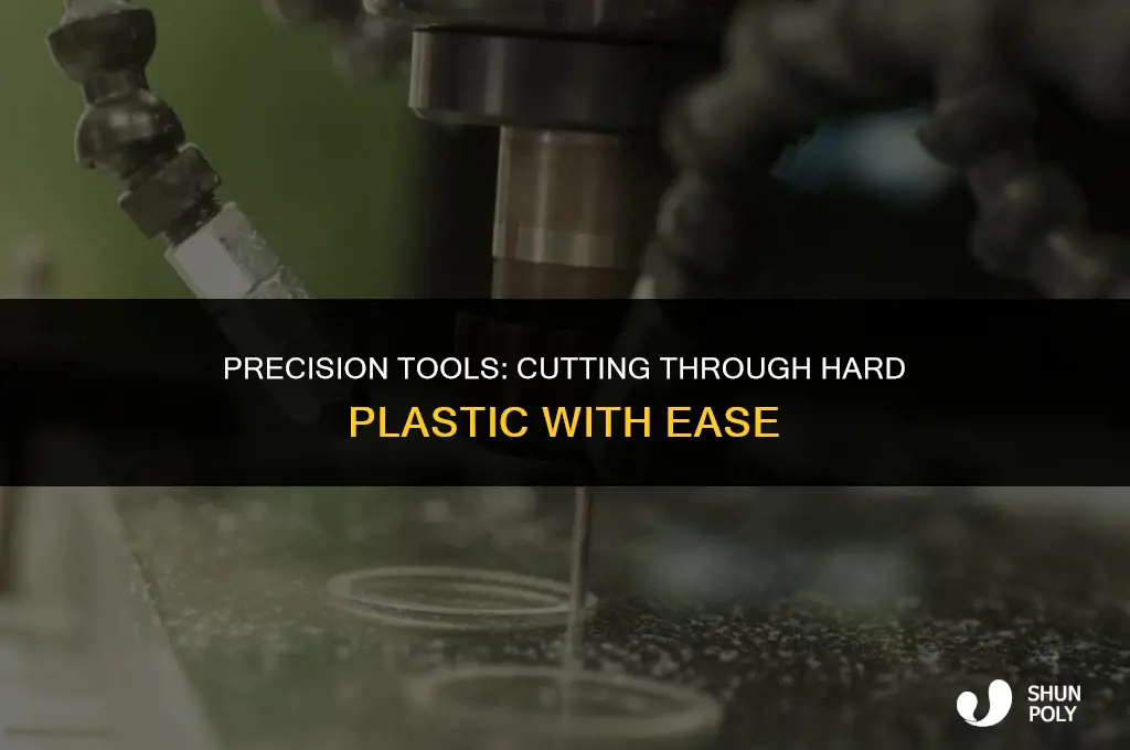 what tool will cut through hard plastic