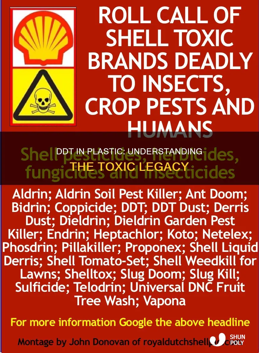 what toxin is ddt in plastic
