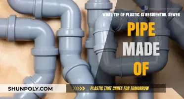 Residential Sewer Pipes: Understanding the Plastic Materials Used