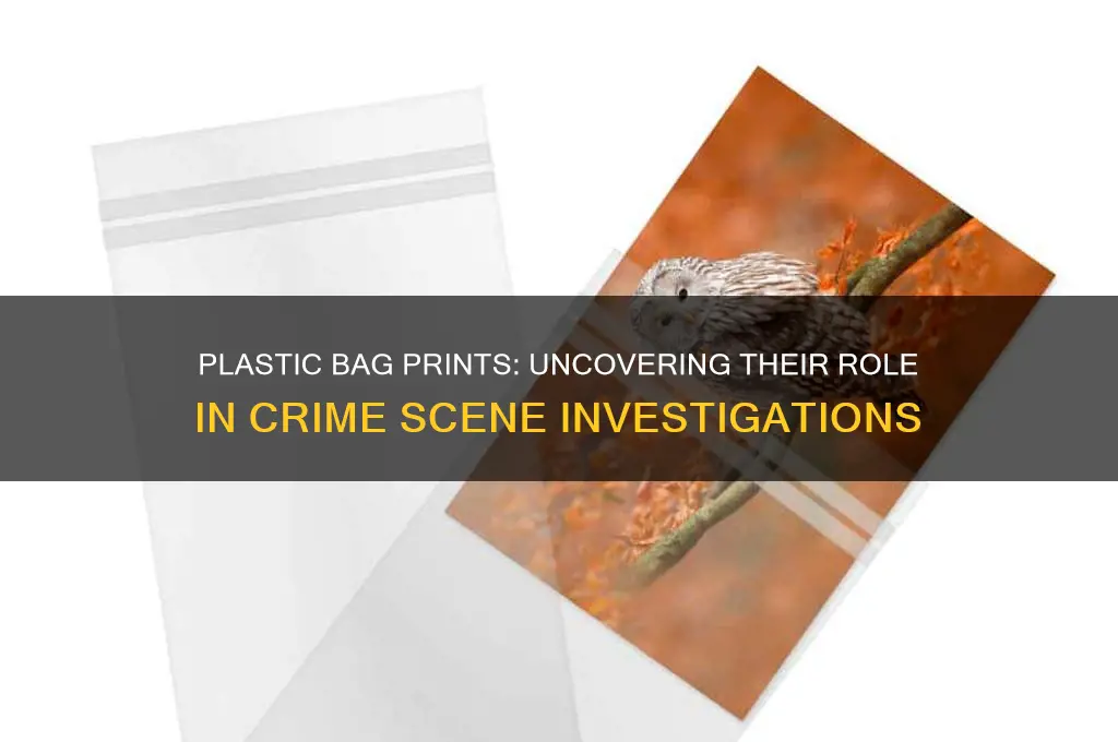 what type of crime scene print is a plastic bag