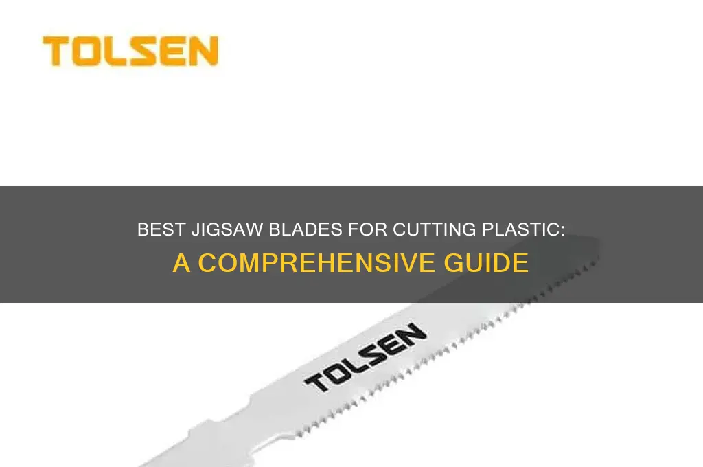 what type of jigsaw blade to cut plastic