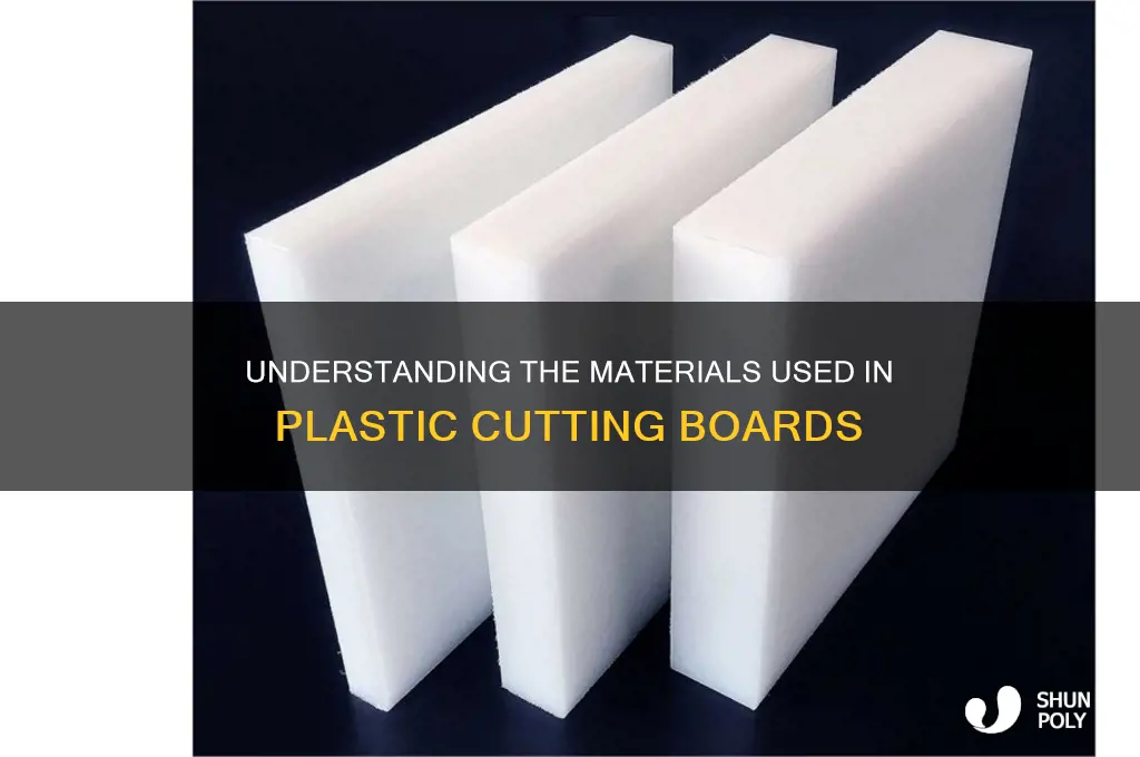 what type of material are plastic cutting boards made of
