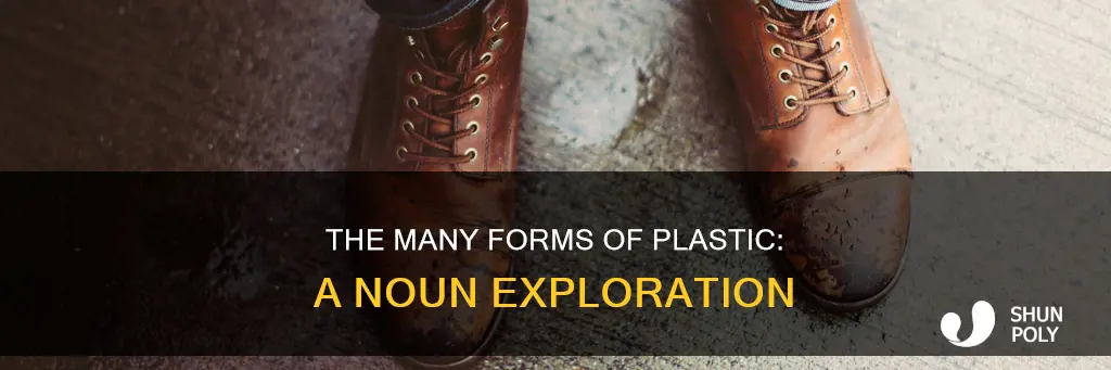 what type of noun is plastic