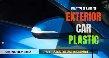 Best Paint for Exterior Car Plastic: A Complete Guide