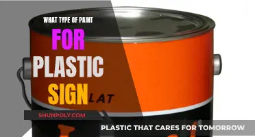 Best Paint for Plastic Signs: Choose the Right Type