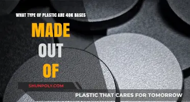 Unveiling the Plastic Material Used in 40k Miniature Bases