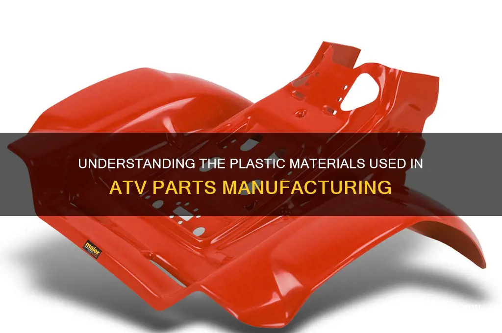 what type of plastic are atv parts made from