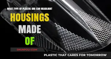 Car Headlight Housings: Unveiling the Plastic Material Composition