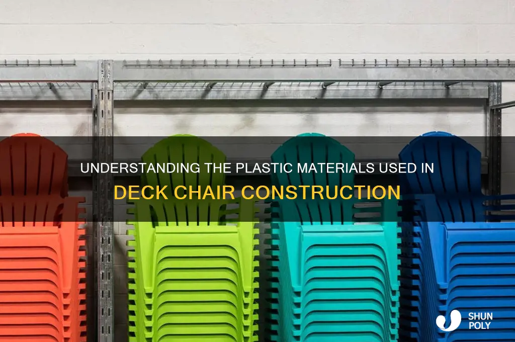 what type of plastic are deck chairs made o