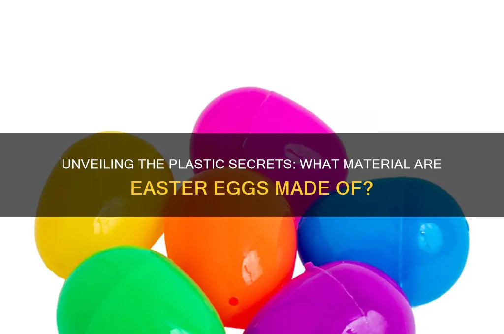 what type of plastic are easter eggs made of