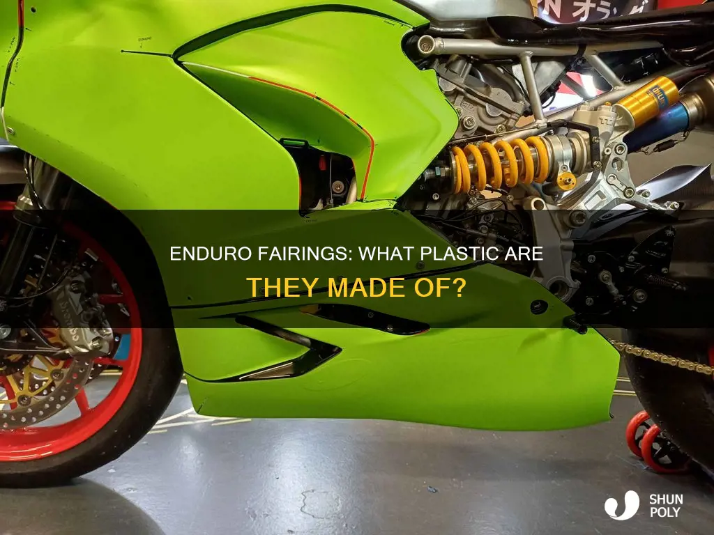 what type of plastic are enduro fairings