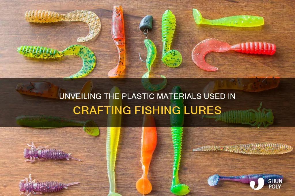what type of plastic are fishing lures made of