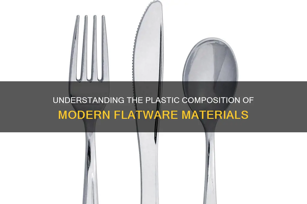 what type of plastic are flatware made from