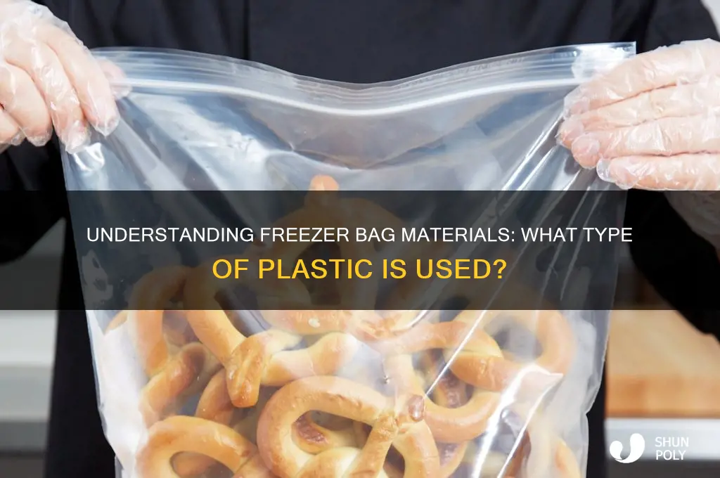 what type of plastic are freezer bags made of