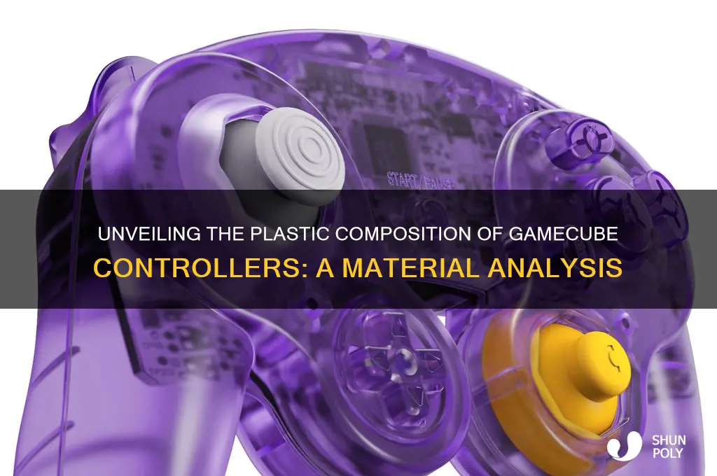 what type of plastic are gamecube controllers made of