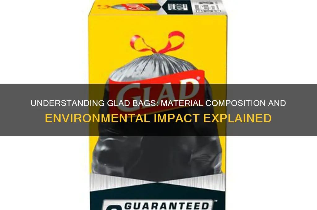 what type of plastic are glad bags
