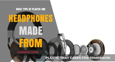 Unveiling the Plastic Composition of Modern Headphone Designs