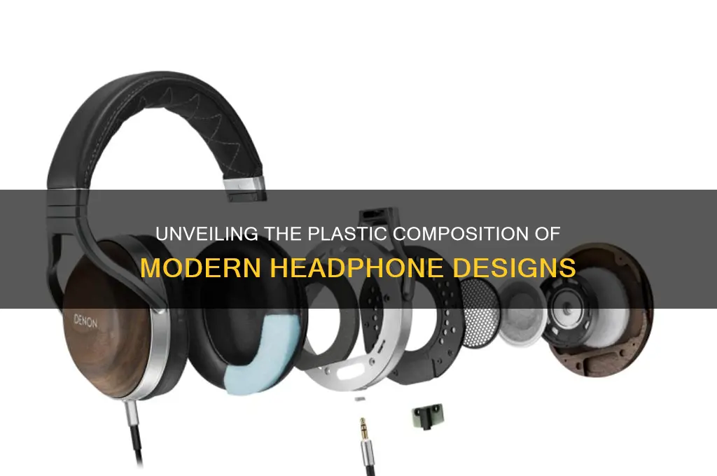 what type of plastic are headphones made from
