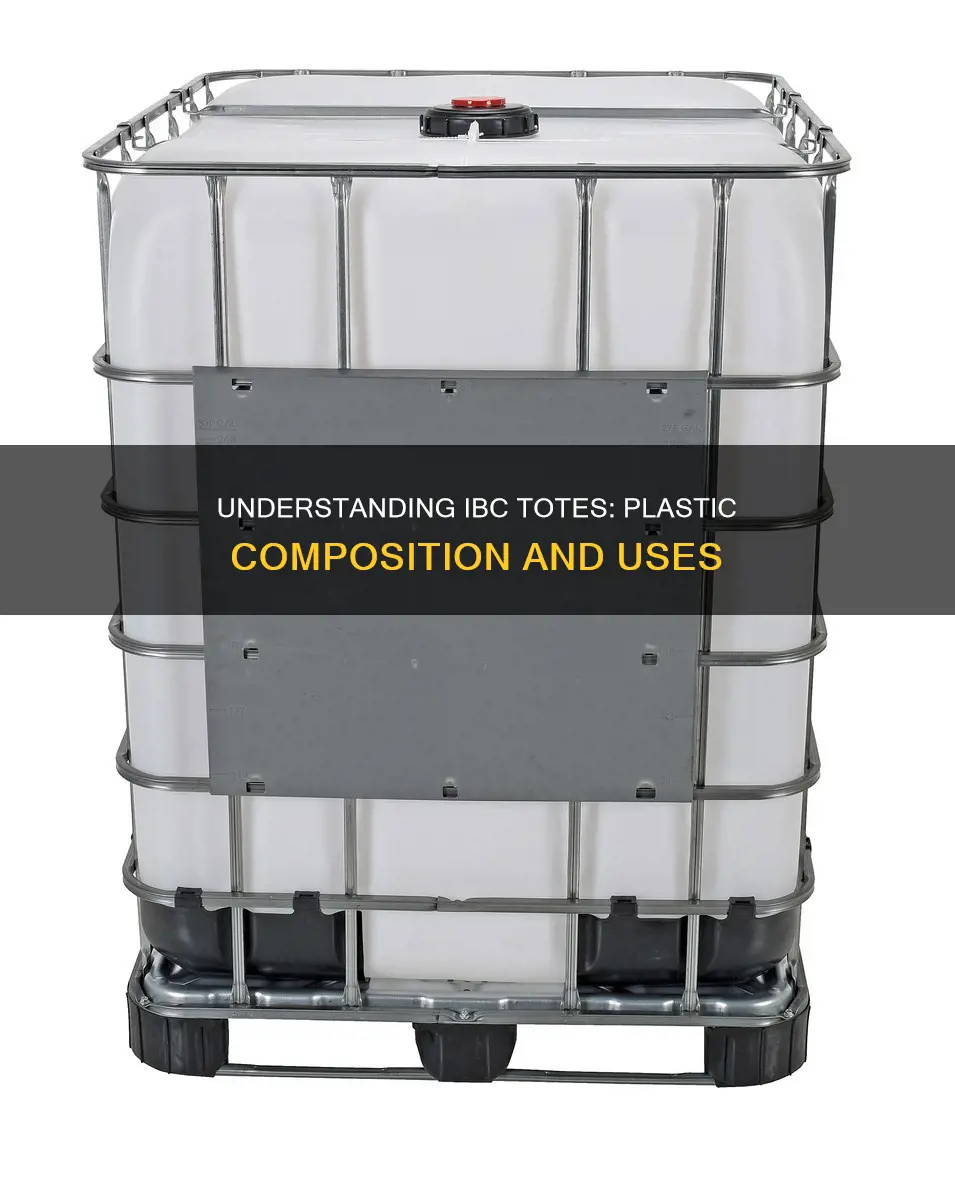 what type of plastic are ibc totes