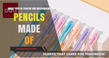Unveiling the Plastic Composition of Mechanical Pencils: A Material Analysis